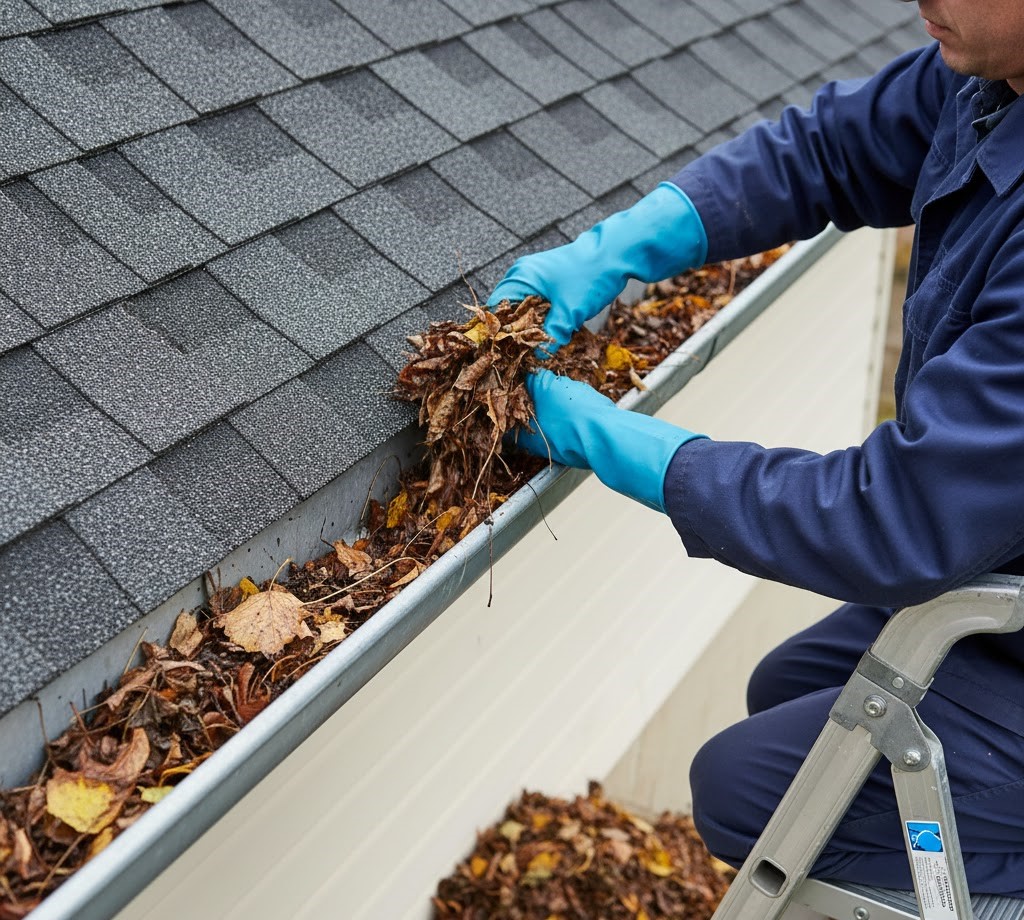 Professionelle Dachreinigung durch Aquaway im Einsatz